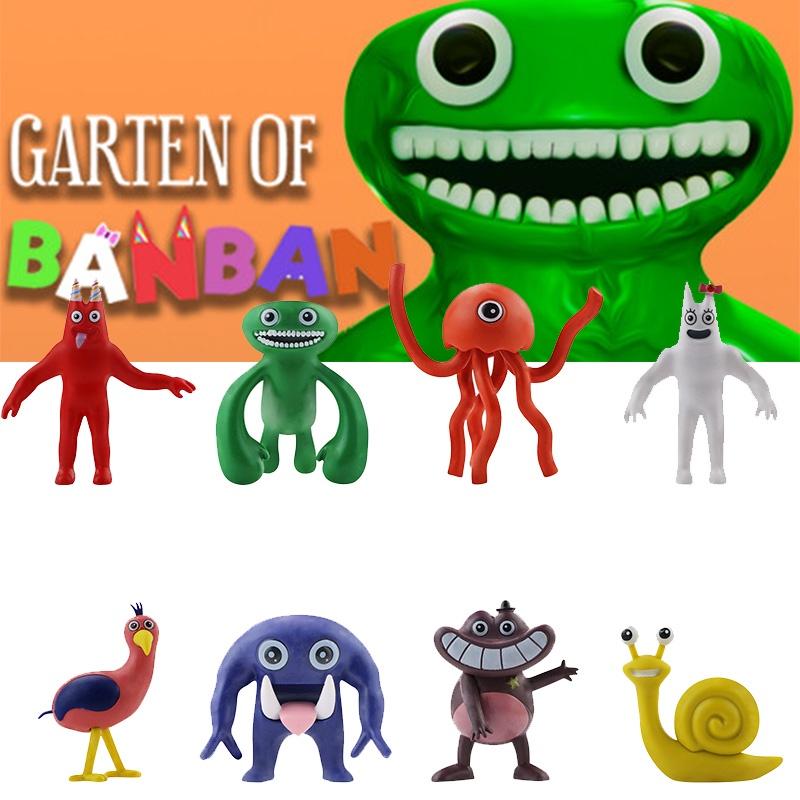 Rainbow Monster Banban Pvc Figurines Garden Themed Cartoon Collectibles