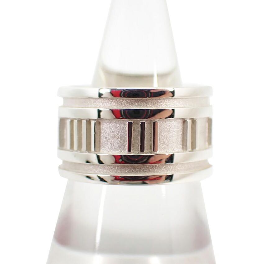 

[Б/у] Кольцо TIFFANY/Tiffany 925 Atlas Wide, размер 13,5 [g390-71]