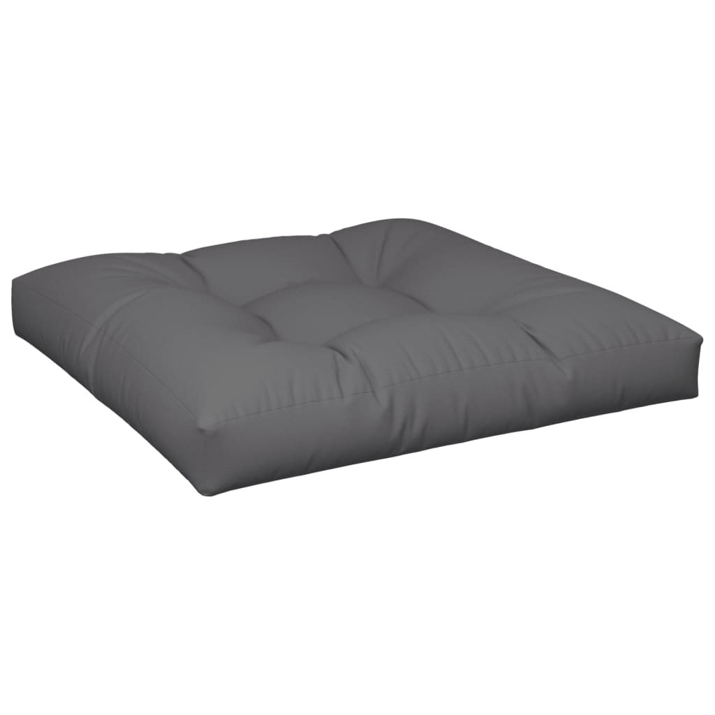 Vidaxl Pallet Sofa Cushions, 2 Pcs, Anthracite, Fabric