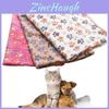 Warm And Snuggly Dog Bed Blanket In Cute Paw Print Patterns For Your Pet