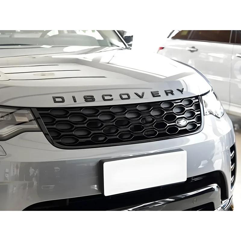 ABS 3D Chrome Car Letters Front Hood Bonnet Logo Badge For Land Rover Discovery Sports Emblem Discovery 4 3 5 2 TD5 Accessories SA3