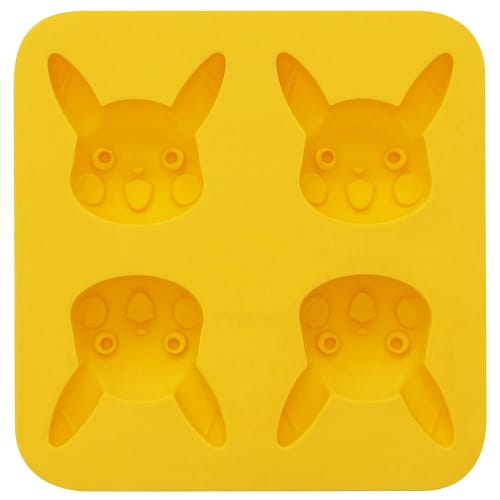Skater Silicone Yakiyaki Mini Madeleine Mold Set of 4 Cake Mold Sweets Mold Pokemon Pikachu SLM4-A