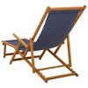 Foldable Sun Lounger 2 Pcs 3 Position Solid Eucalyptus Wood