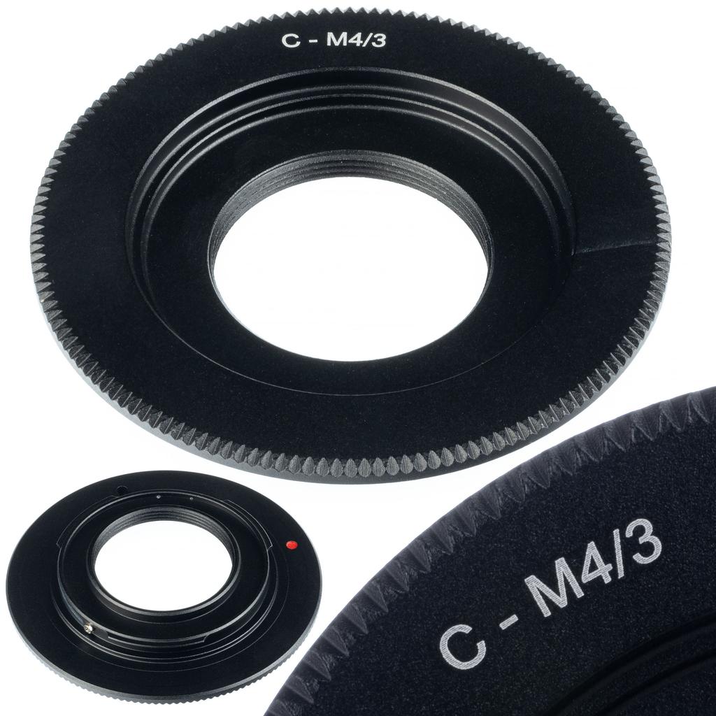 Adaptador de Montura C - Micro 4/3 C M4/3 Para Cámaras Olympus / Panasonic