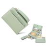 New Design Women'S Short Wallet With 8 Card Slots & Zipper Coin Pocket - Blocking Multi-Function Purse