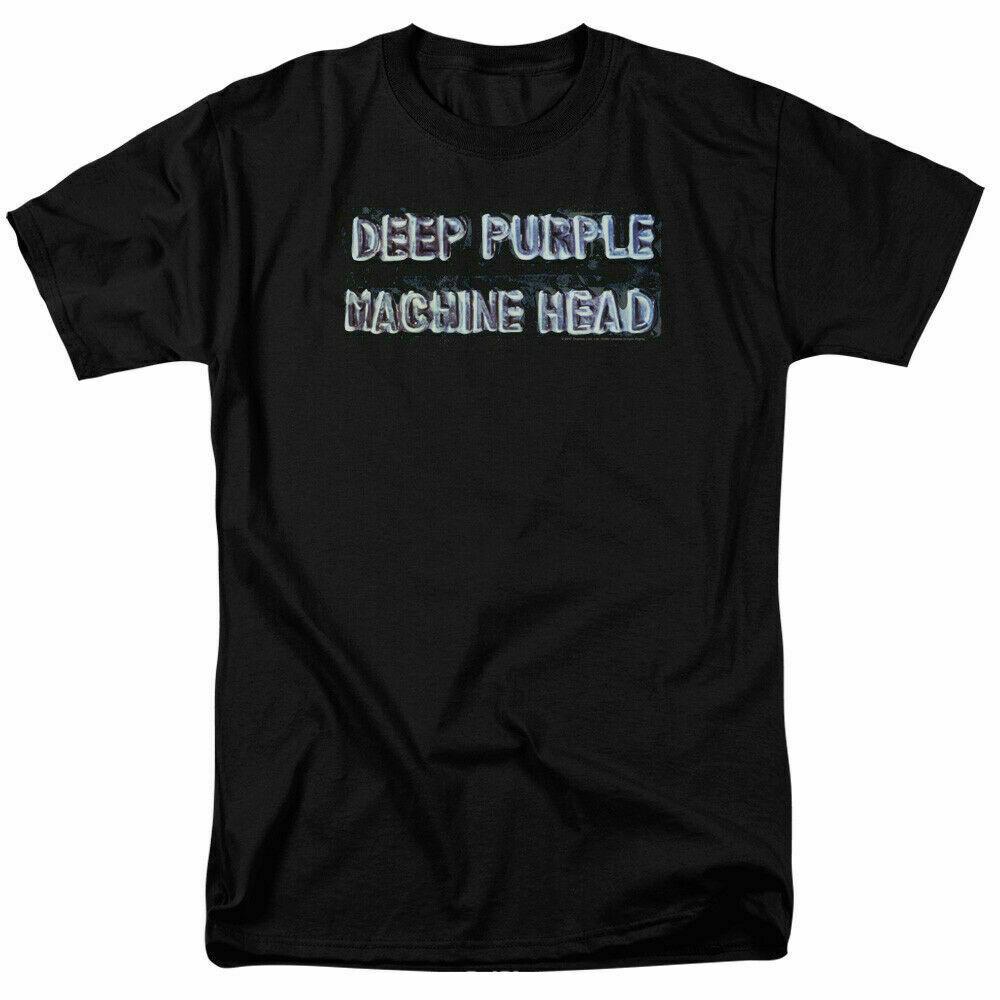 26 Deep Purple Machine Head T Shirt Licensed Rock N Roll Music Band Tee Black Unisex T-Shirt XL