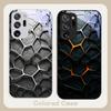 Hexagonal Honeycomb Core For Samsung A01 A02 03 Core 04 05 06 10 12 13 14 5G 15 16 M02 12 Note 8 9 10 20 Glass Ultra Phone Case