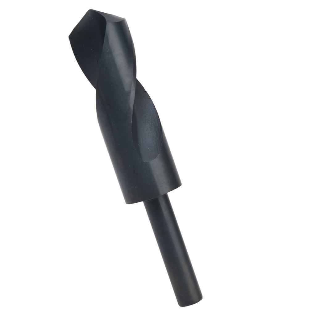 Twist Drill Bit High Speed Steel 12in Straight Shank 29mm Blade Drilling Tool Black