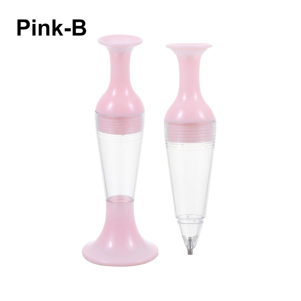 1PC Flower Pot Shape Point Drill Pen Cross Stitch 5D Diamond Painting Tool Point Drill Pen Diamond Pen Sewing Accessories