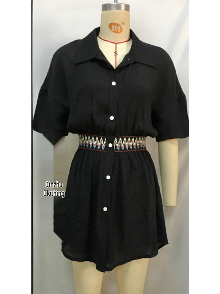 Top-Selling V-Neck Beach Cover-Up for Vacation Sun Protection