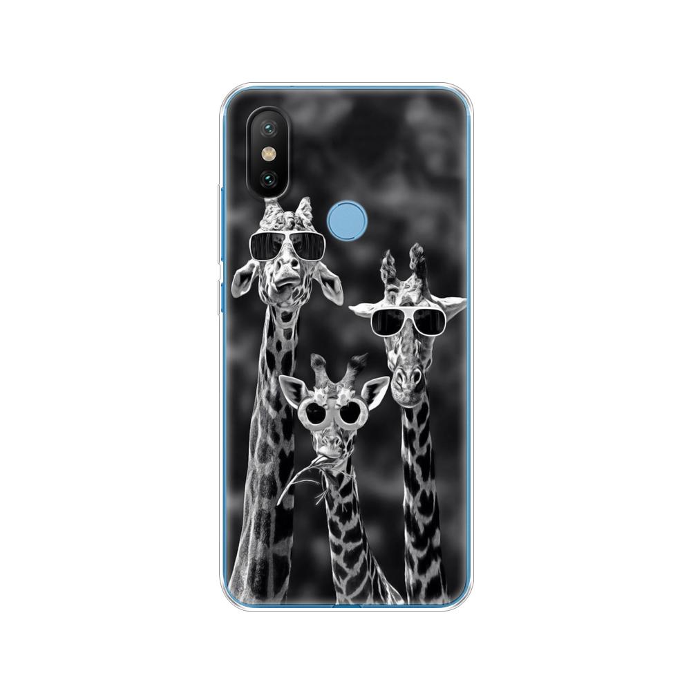 Xiaomi mix 2s için silikon kılıf xiaomi mi mix 2s için yumuşak kılıf kapak mix 2 s arka kapak koruyucu baskı coque