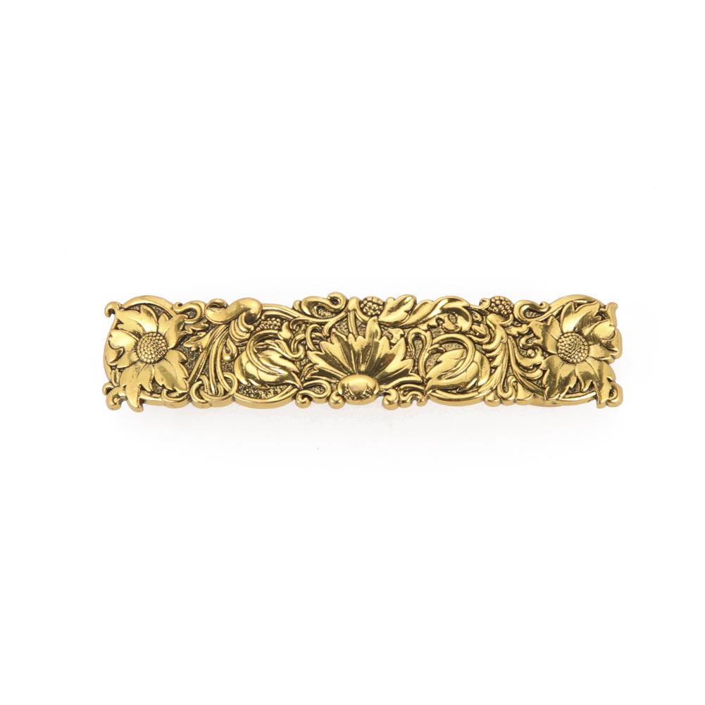

Vintage Square Daisy Duckbill Hair Clip Elegant Hair Accessories For Women
