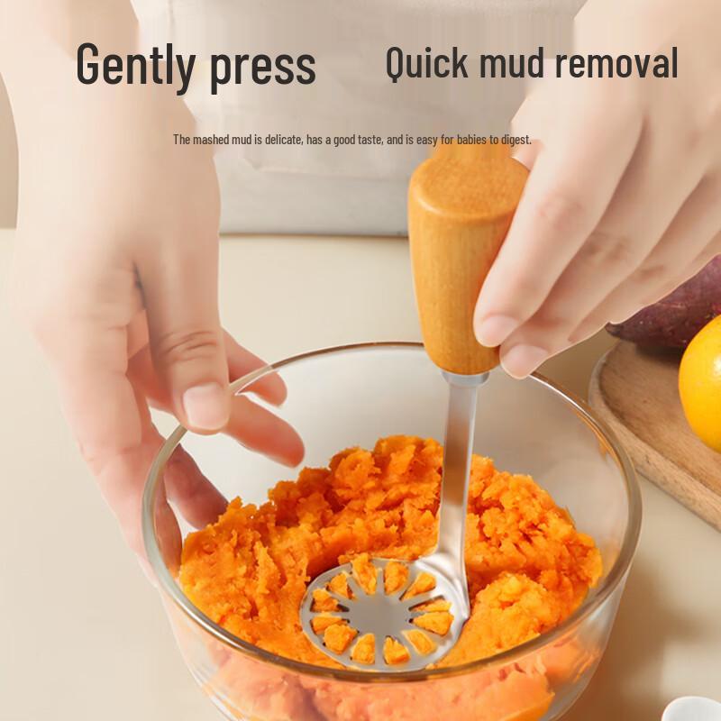 COOKSS Stainless Steel Potato Masher