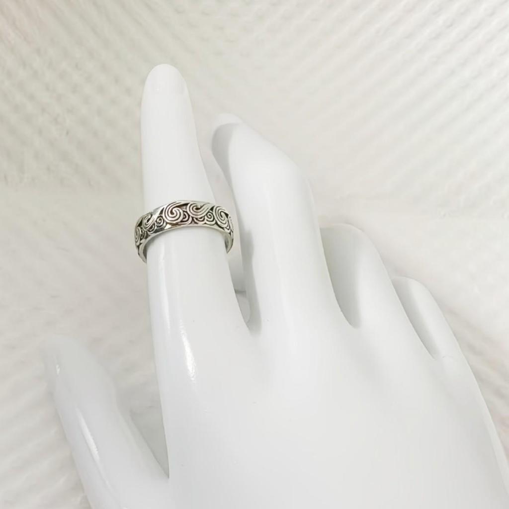 Chinese Ethnic Style Retro Cloud Women's Adjustable Ring