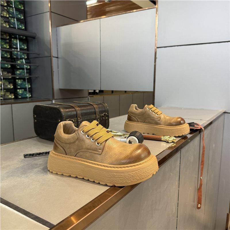 New Winter Men'S Platform Martin Boots Low-Top Casual Shoes Sports Shoes Trendy Shoes Little White Shoes Trendy Shoes