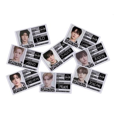 ALD1 1st Album EUPHORIA ID Card Sangwon Anxin Fans Support Gift Xinlong Geonwoo Jiahao Lee Leo Sanghyeon UV Printing Postcards
