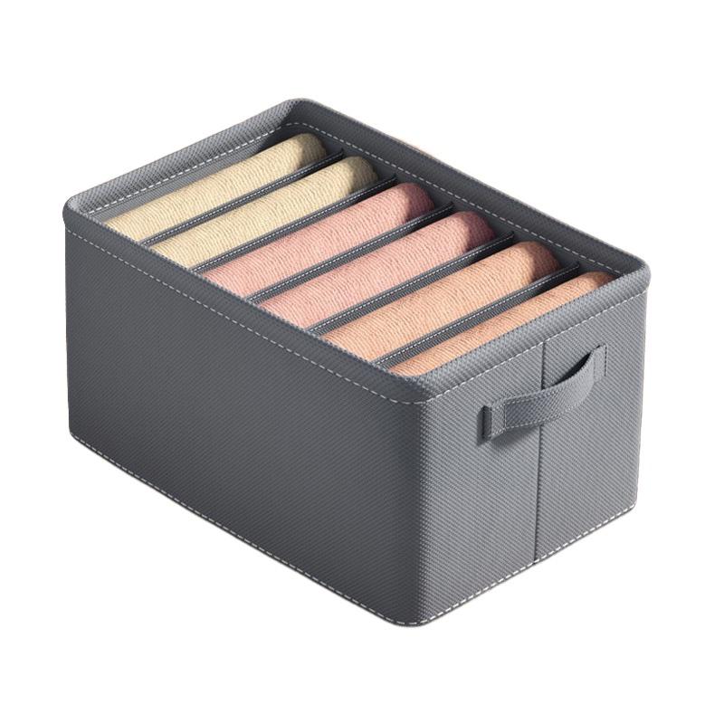 Multipurpose Non-woven Clothes Storage Box Gray Various Sizes
