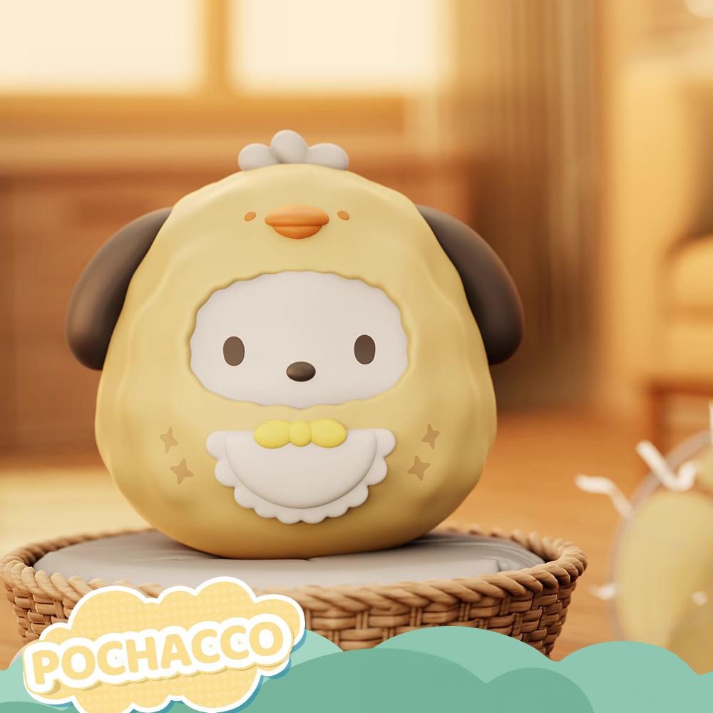 Kawaii Sanrio Anime Figures Cinnamoroll Kuromi Mymelody Pochacco Cute Action Figure Toys Birthday Gifts For Children Kids Boy