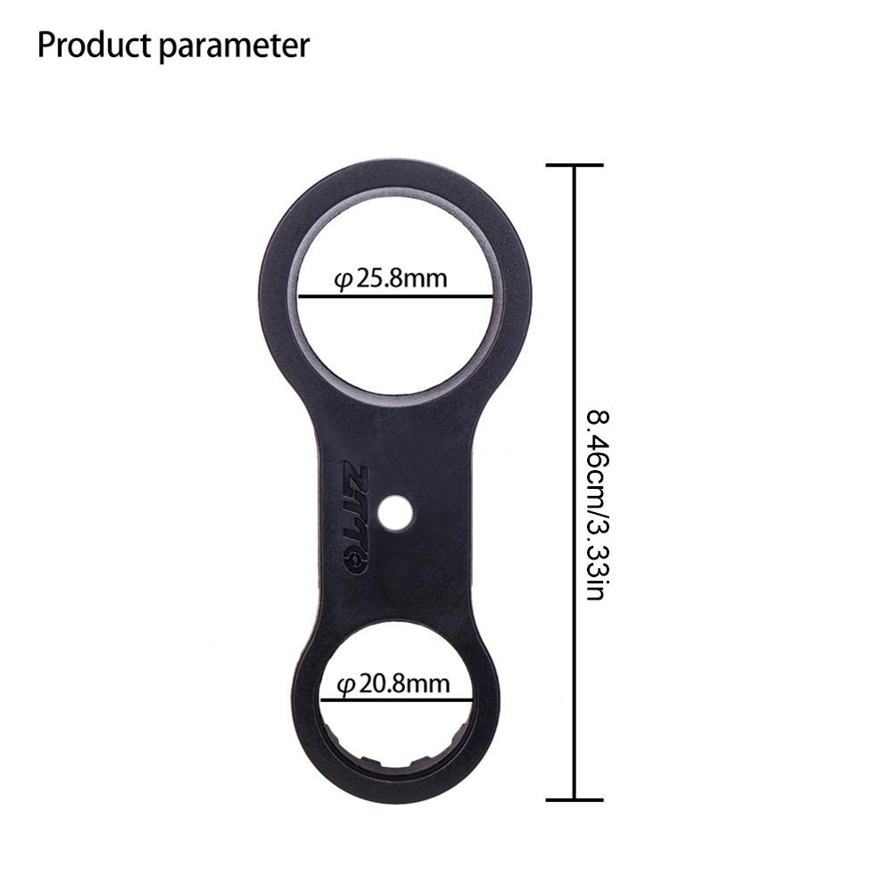 MTB Bicycle Front Fork Cap Wrench Spanner ABS Bike Suspension Cap Spanner Tool Lightweight for SR Suntour XCR/XCT/XCM