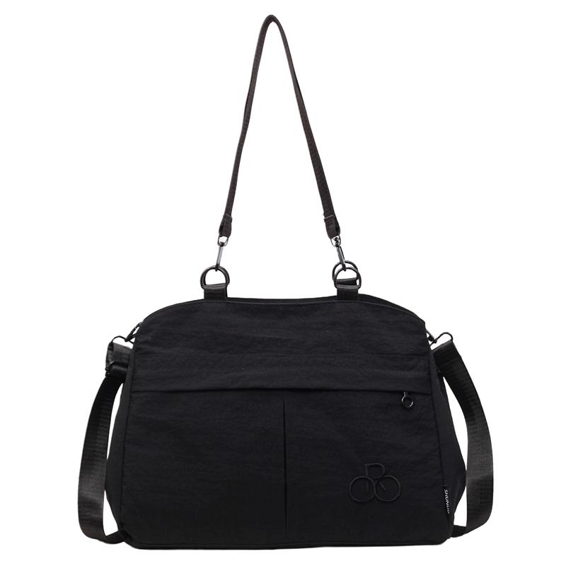 Women's Shoulder Bag Lightweight Solid Color Large Capacity Crossbody Bag