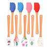 1Pc Mini Silicone Cream Baking Scraper Butter Spatula Heat Resistant Kitchen Pastry Tools Scraper Kitchen Baking Utensils