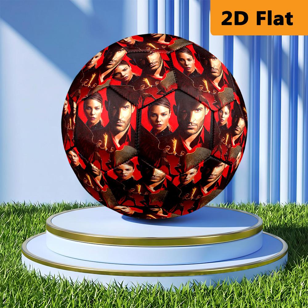 Fiery Romance City Soccer Ball Suitable for both training and competition High elasticity No. 5 football Wear-resistant and slip-resistant