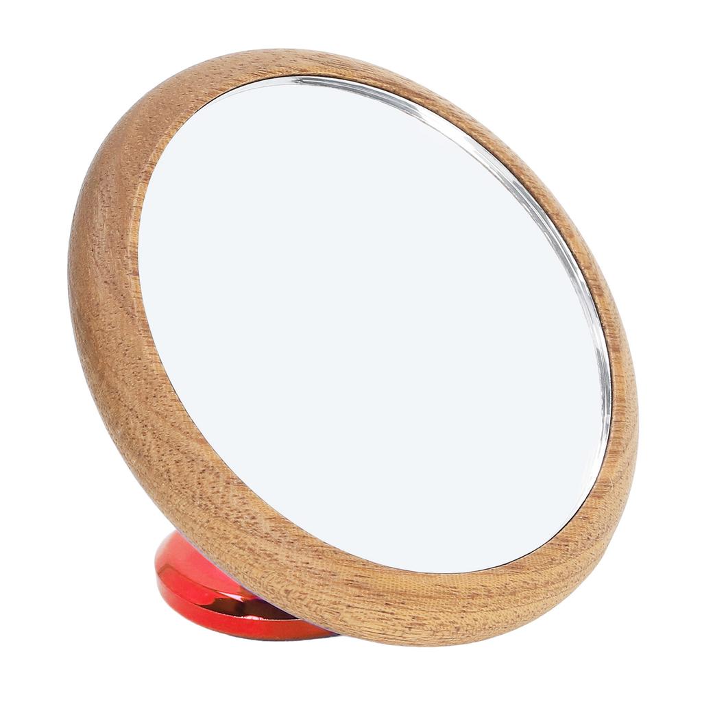 Coffee Rate Observation Reflective Mirror Walnut 360 Degree Rotatable Visual Extraction Coffee Shot Mirror