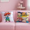 POPULAR R-RRugratsss Cushion Cover Comfortable Reversible Pillow Cover Ideal for Car Sofa Bedroom & Beyond