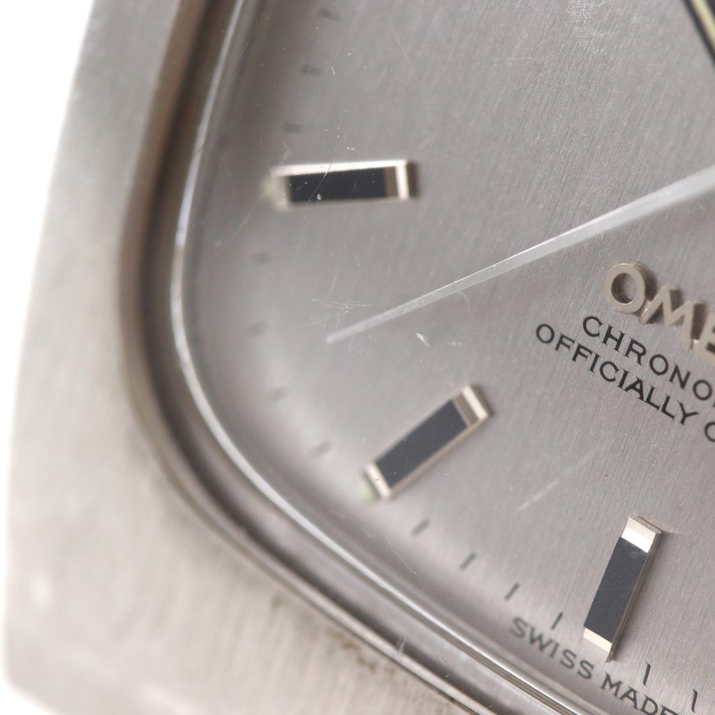 OMEGA Constellation Watches cal.1001 SilverDial Stainless Steel/Embossed Leather Mechanical Automatic Analog display mens Used
