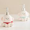 Ceramic Dog Shape Lotion Bottle Dog Shape Shampoo Bottle Shower Gel Separate Bottles  Kitchen