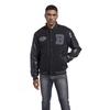 Men's Varsity Jacket Regular Fit Casual Letterman Baseball Bomber Jackets for Men Fall Winter Thicken Outdoor Button Down Vintage Jacket With Pockets