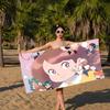 Bee And Puppycat Anime Big Microfiber Beach Towels Quick Dry Towel Sand Beach Towels Pool Towel for Travel Swim Pool Yoga