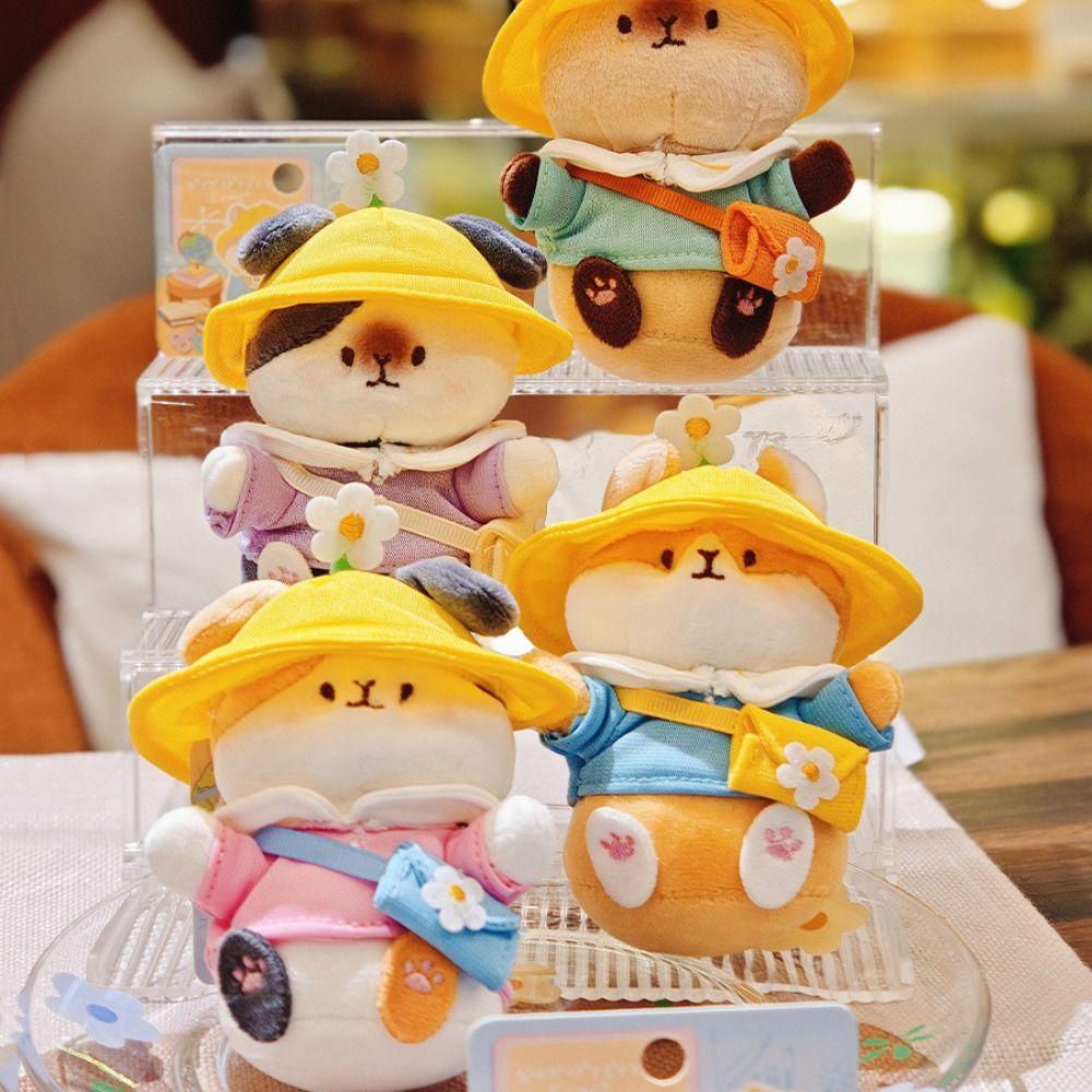 Cute Guinea Pig Pendant Cavy Car Keyring Funny Plush Dolls Keychain  Bestie