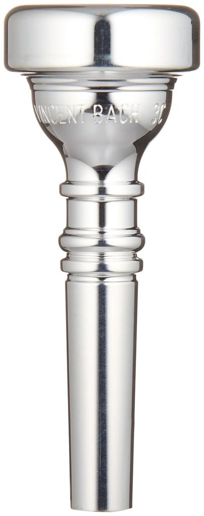 Bach Cornet Mouthpiece 3C Silver Plated Finish