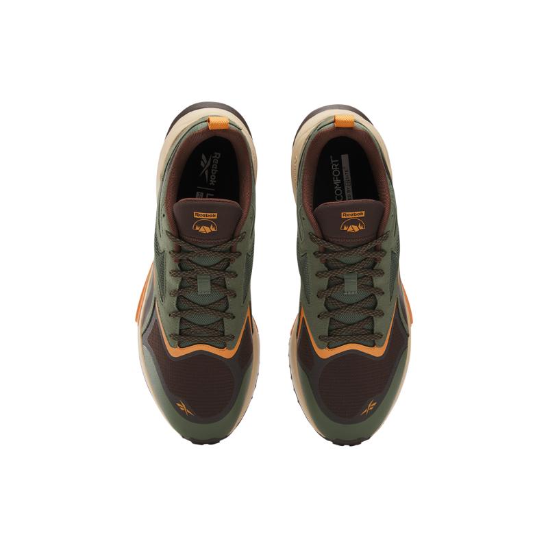 Reebok Low Top Running Shoes Men's Green Sneakers 100209969