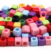 100pcs Acrylic Square Beads 7mm Solid Color Loose Spacer Bead for DIY Bracelet  Necklace Phone Chain  Handmade Beaded Supplies