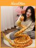 Realistic Snake Plush Toy With Pp Cotton Filling For Home Decor And Prank Gifts