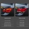 09-14 Chevrolet Cruze Dragon Scale LED Tail Lights with Flowing Turn Signals