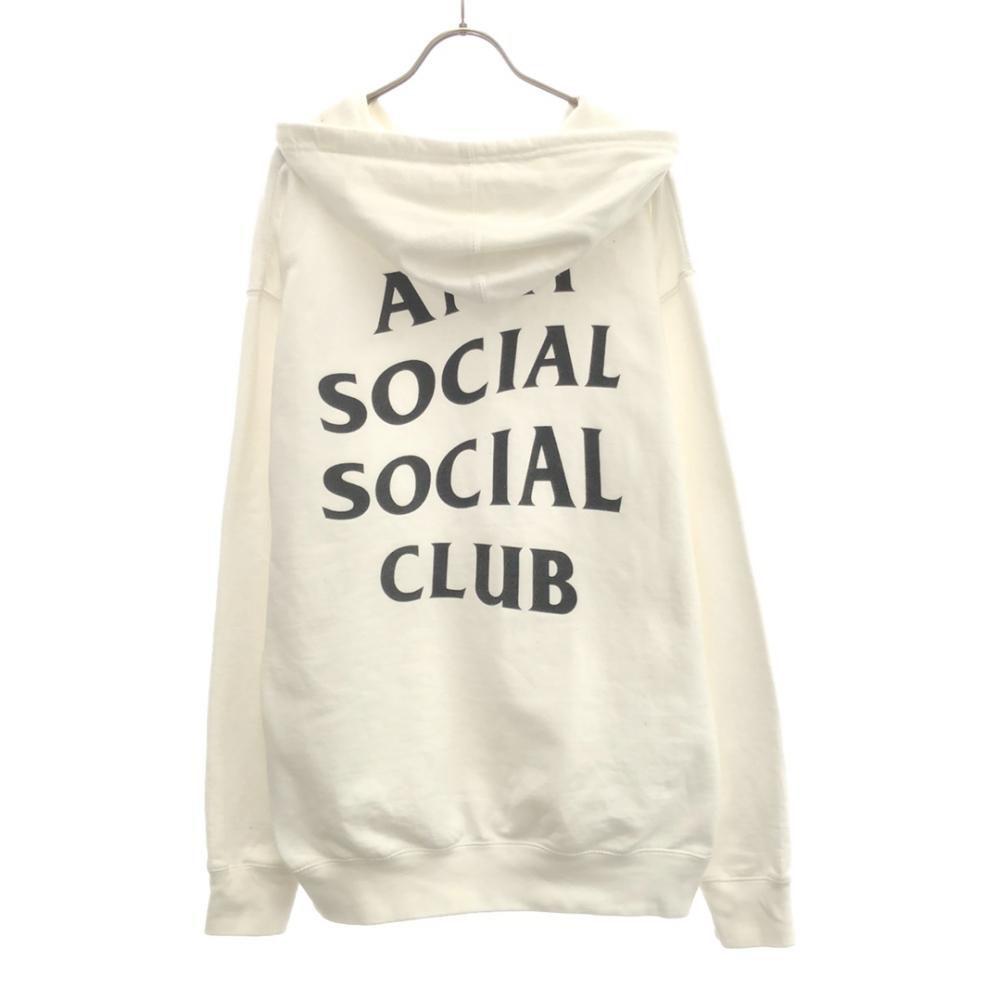 ANTI SOCIAL SOCIAL CLUB Logo print Long sleeve Sweatshirts white trainer Men's Used