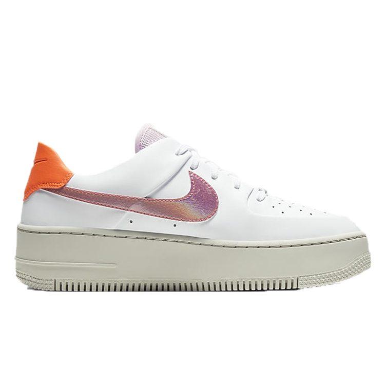 Nike Air Force 1 Sage Low White Digital Pink Pink Foam Women's CV3036-100