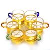 Heat-Resistant Glass Tea Cup with Handle - Household Gongfu Style, Transparent and Thickened for Individual Use
