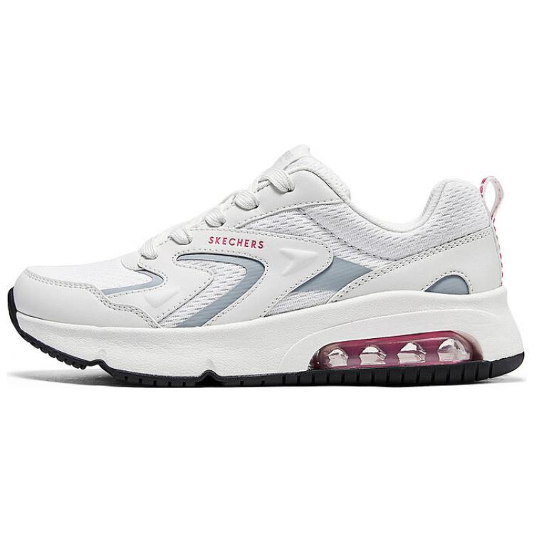Skechers Street Series Comfortable Versatile Low-Top Casual Shoes Women sneakers Gray White 177625-WHT 35