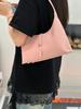 2025 Korean Style Genuine Leather Underarm Bag - Women's Versatile Fashionable Crescent Baguette Handbag