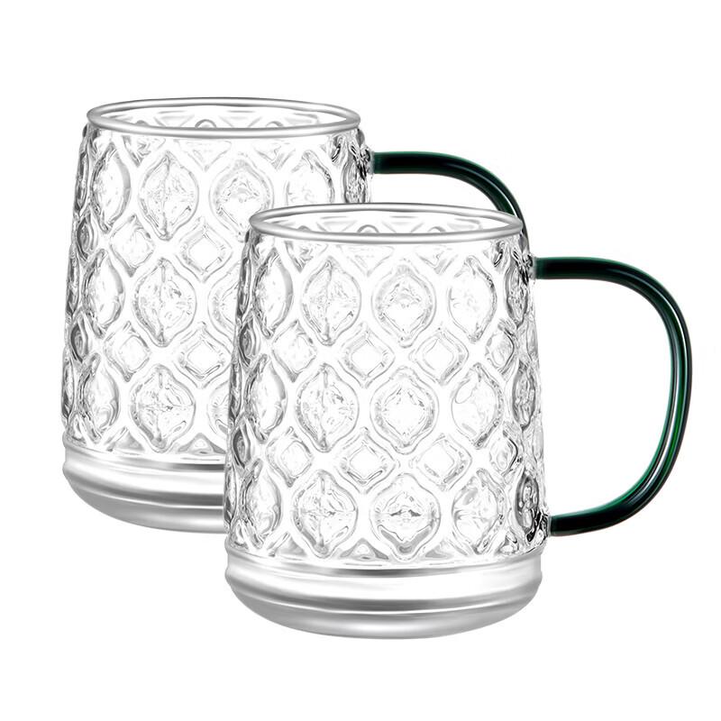 

Supor Double-Layer Heat-Resistant Glass Mug with Handle