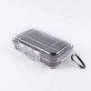 LFEDC Outdoor Clear Back Red Yellow 16cm EDC Tool Organizer Shockproof Storage Container Small Seal Waterproof Dry Box