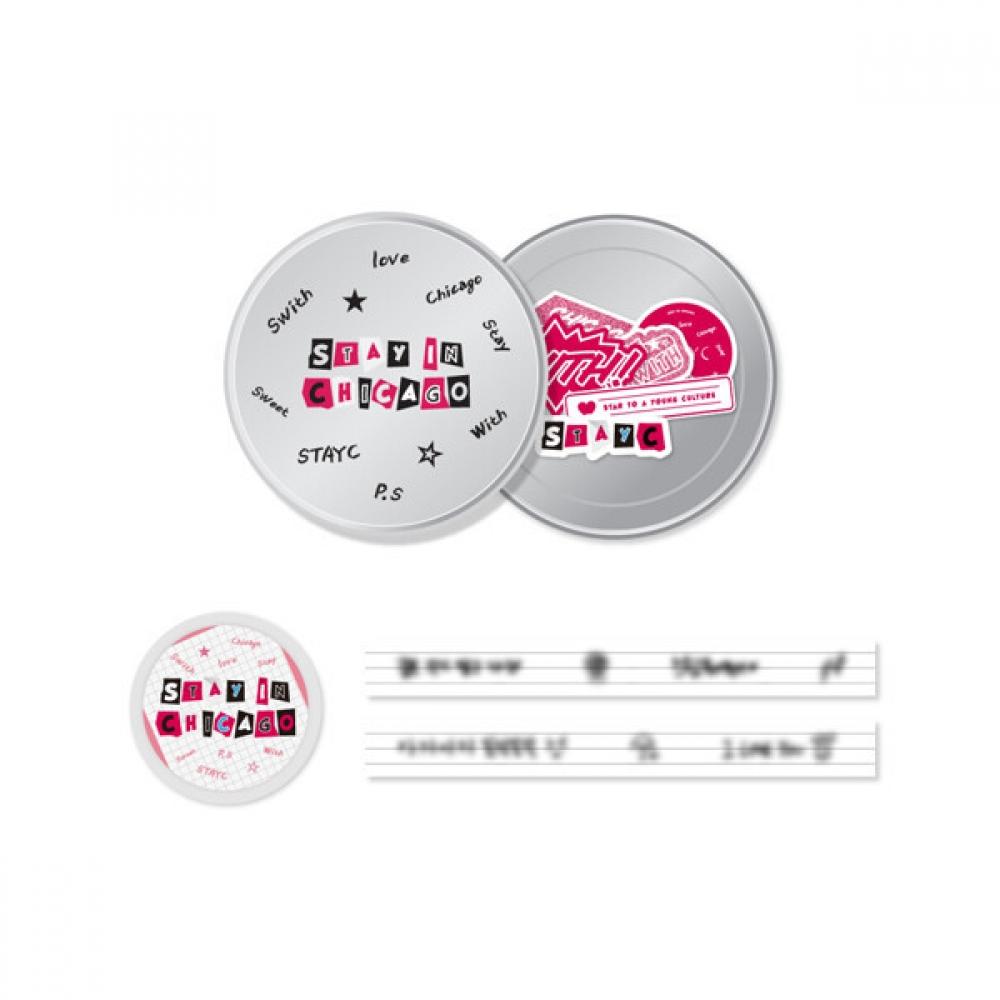 

Stayc 06 Diary Deco Set 2022 Оставайтесь в Чикаго Pop Up Store