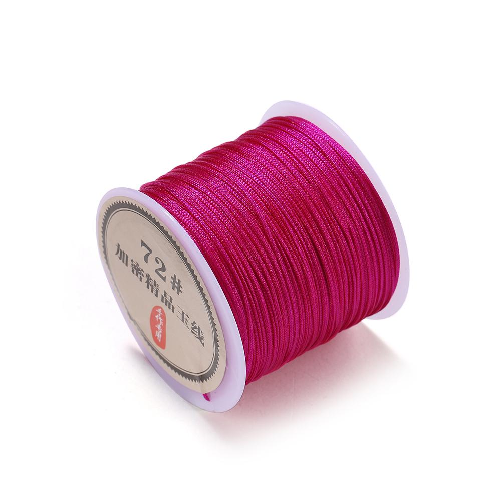 10/50M Dia 0.8mm Waxed Cord Jade Thread Cord String Strap Necklace Rope Bead DIY Jewelry Making for Bracelet Necklace
