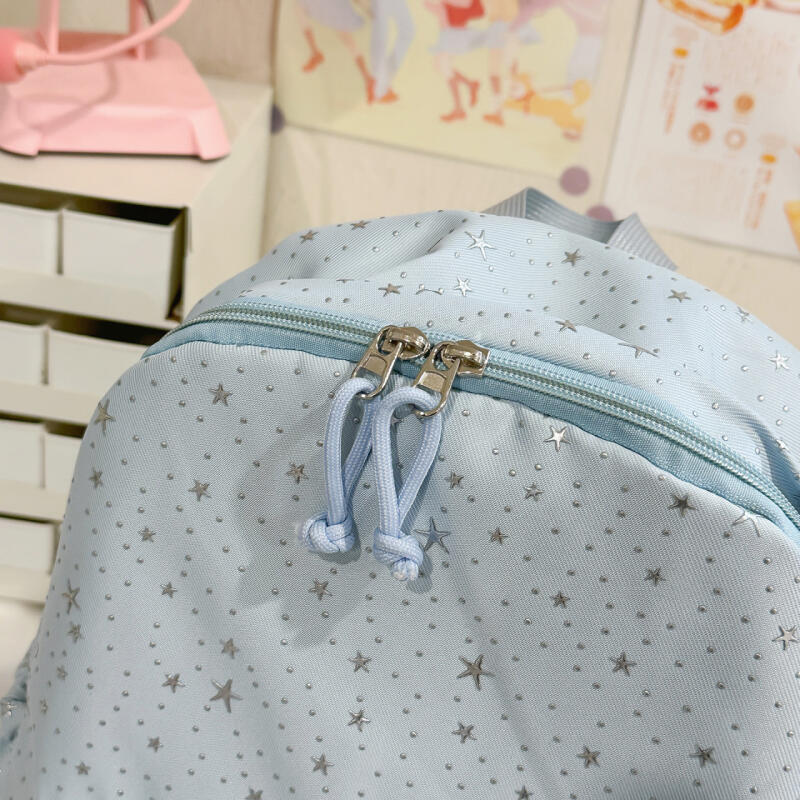 Star Backpack Women's Large Capacity Travel Backpack Student School Bag