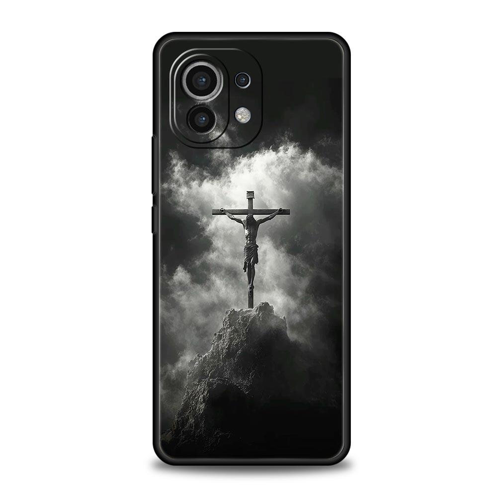 Bible Jesus Christ Christian Cross Phone Case For Xiaomi Mi 15 14 14T 13T 12T Pro 12 13 11 Lite 5G 11T Poco X6 X7 X5 Pro Cover