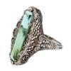 2026 New Luxury Fashion Green Zirconia Crystal Ring for Women's Engagement/Wedding/Anniversary Party Personalized Jewelry